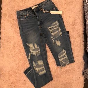 Distressed Jeans